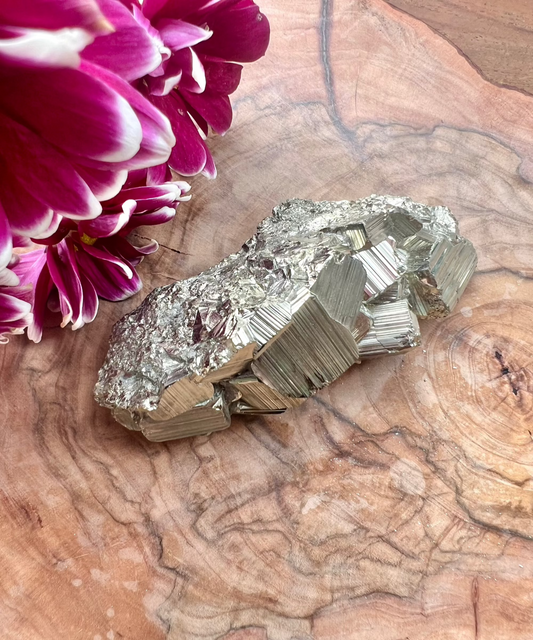 Pyrite Crystal Cluster (Large)