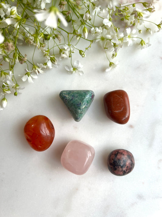 Relationship Tumble Stones Set