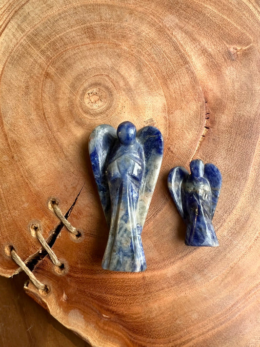 Sodalite Pocket Angel (1 inch)