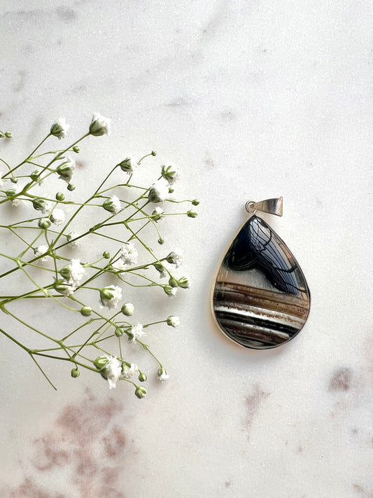 Sulemani Hakik Pendant (Drop Shape)