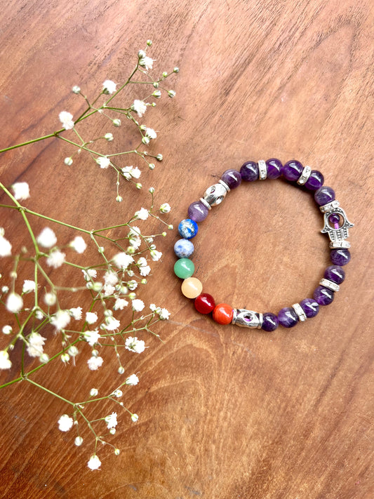Crown Chakra Balance Bracelet