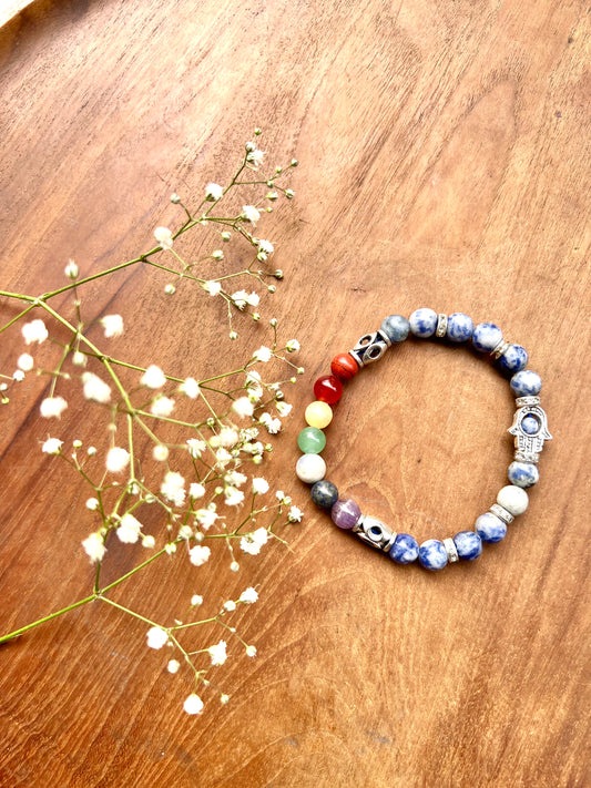 Throat Chakra Balance Bracelet