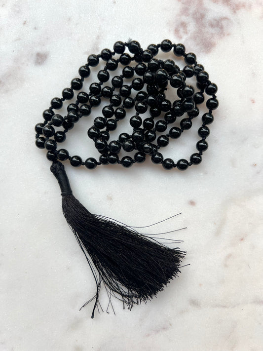 Black Tourmaline Mala