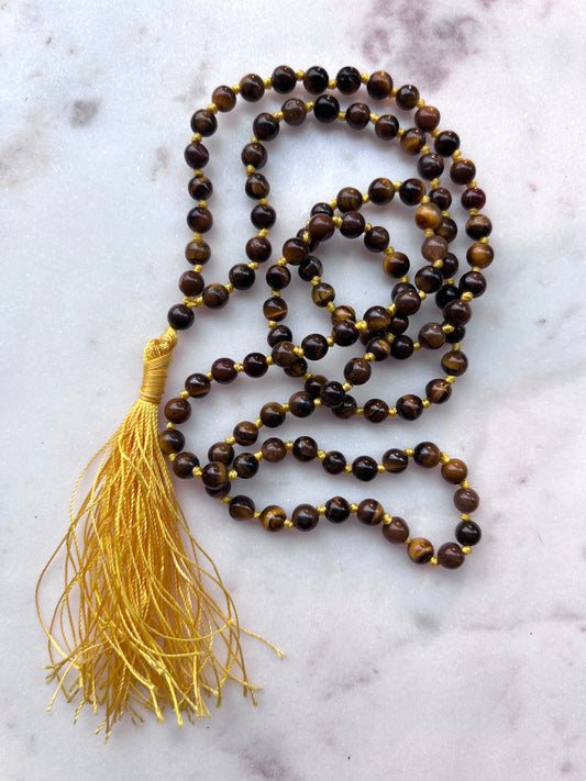 Tiger's Eye Mala