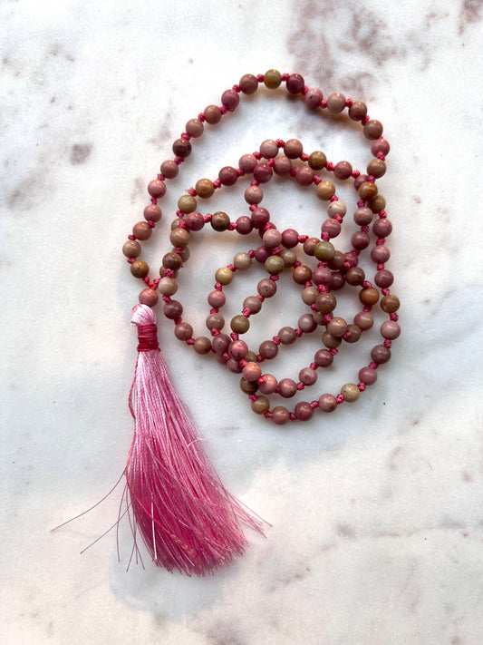 Rhodochrosite Mala