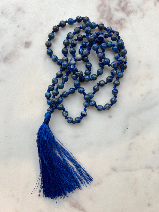 Lapis Lazuli Mala