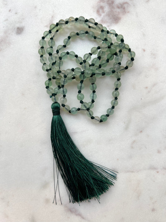Green Flourite Mala