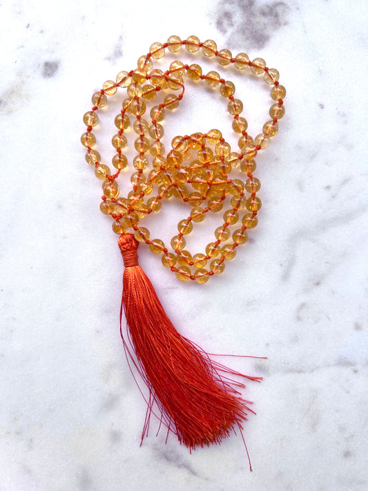 Citrine Mala