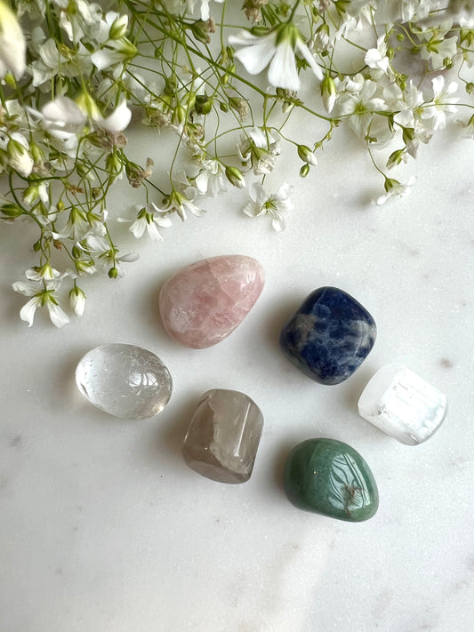 Stress Reliever Tumble Stones Set