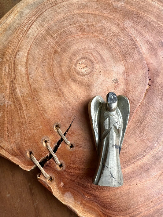 Pyrite Pocket Angel (2 inch)