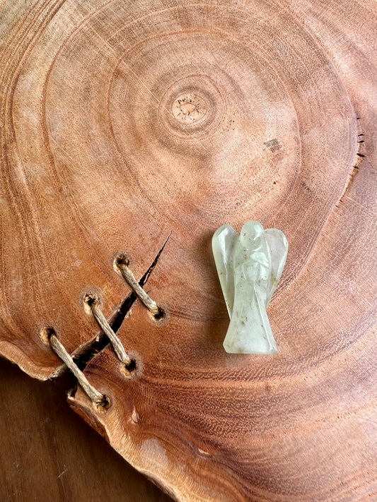 Jade Pocket Angel (1 inch)