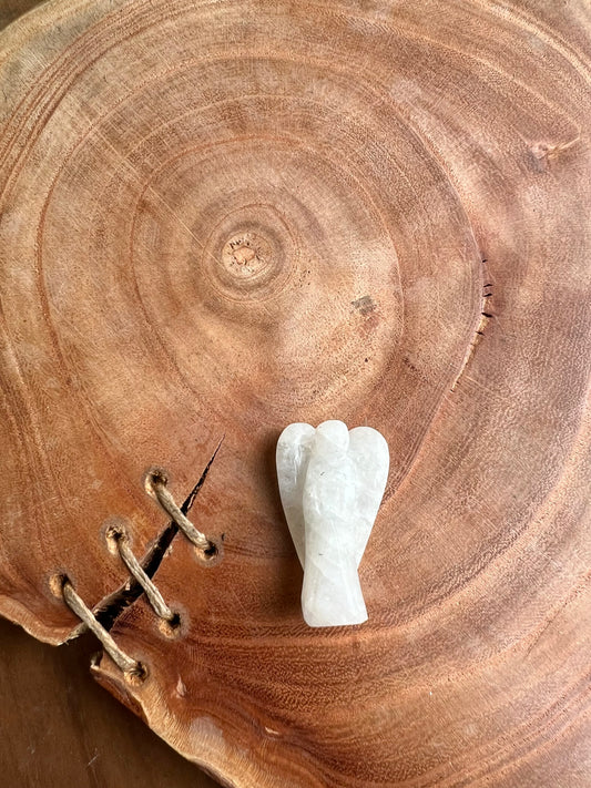 Moonstone Pocket Angel (1 inch)