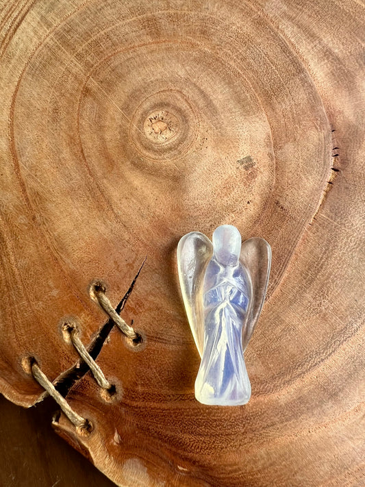 Opalite Pocket Angel (1 inch)