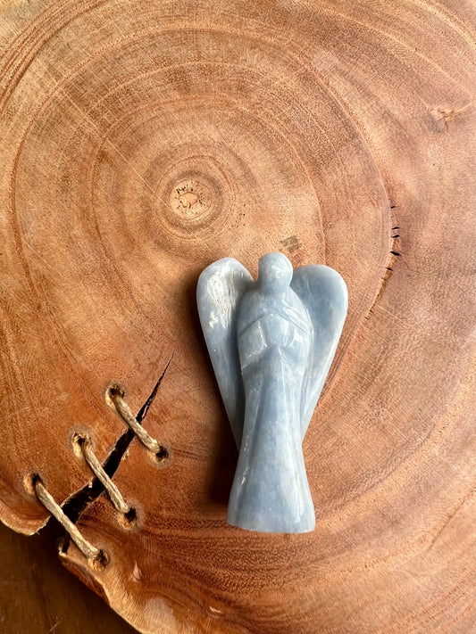 Angelite Pocket Angel (2 inch)