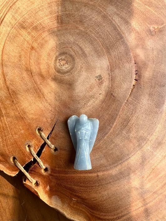 Angelite Pocket Angel (1 inch)